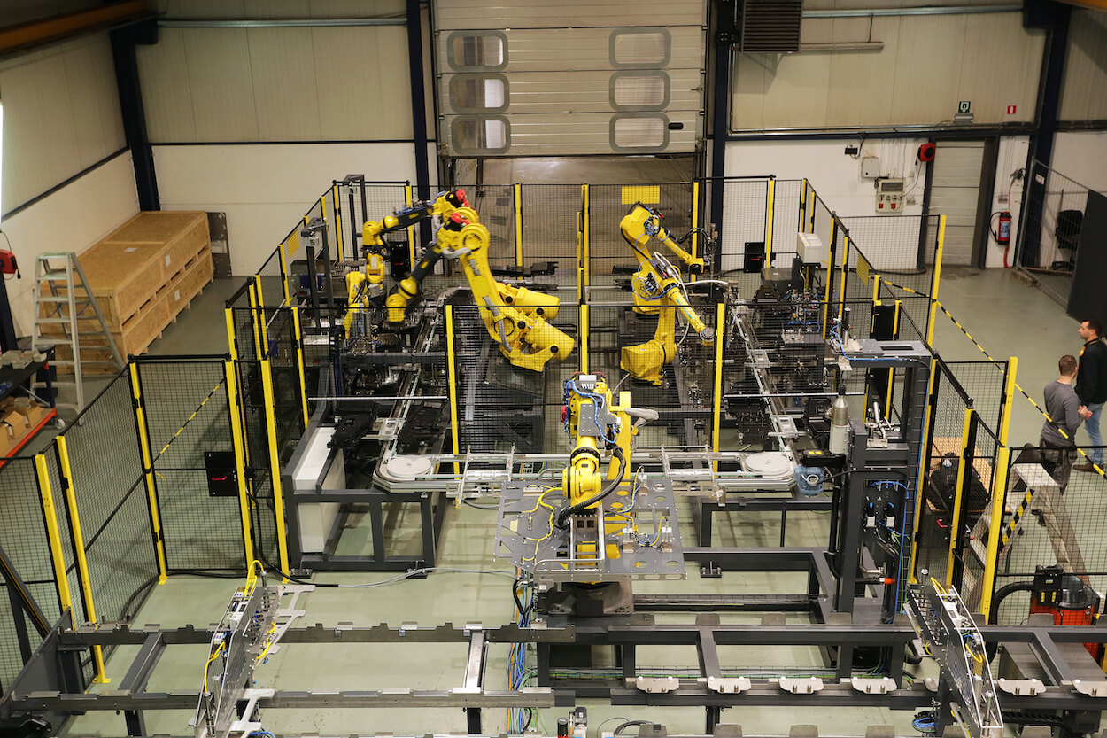 AUTOMATED BATTERY ASSEMBLY LINE