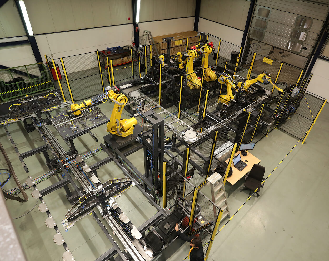 AUTOMATED BATTERY ASSEMBLY LINE