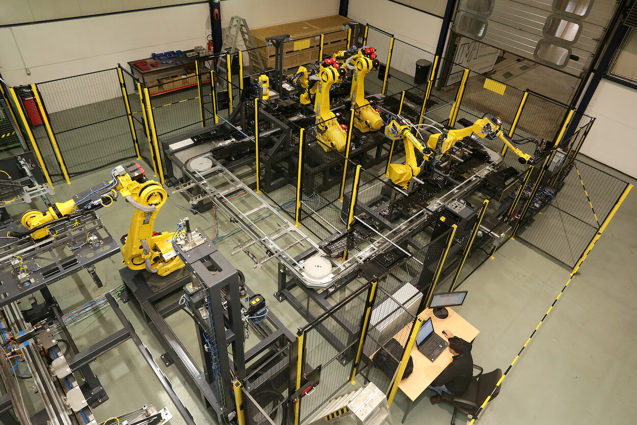 AUTOMATED BATTERY ASSEMBLY LINE