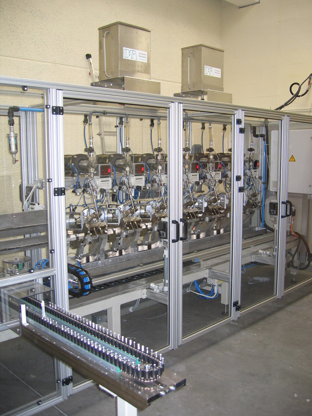 FULLY AUTOMATIC FILLING SYSTEM FOR HPLC CARTRIDGES