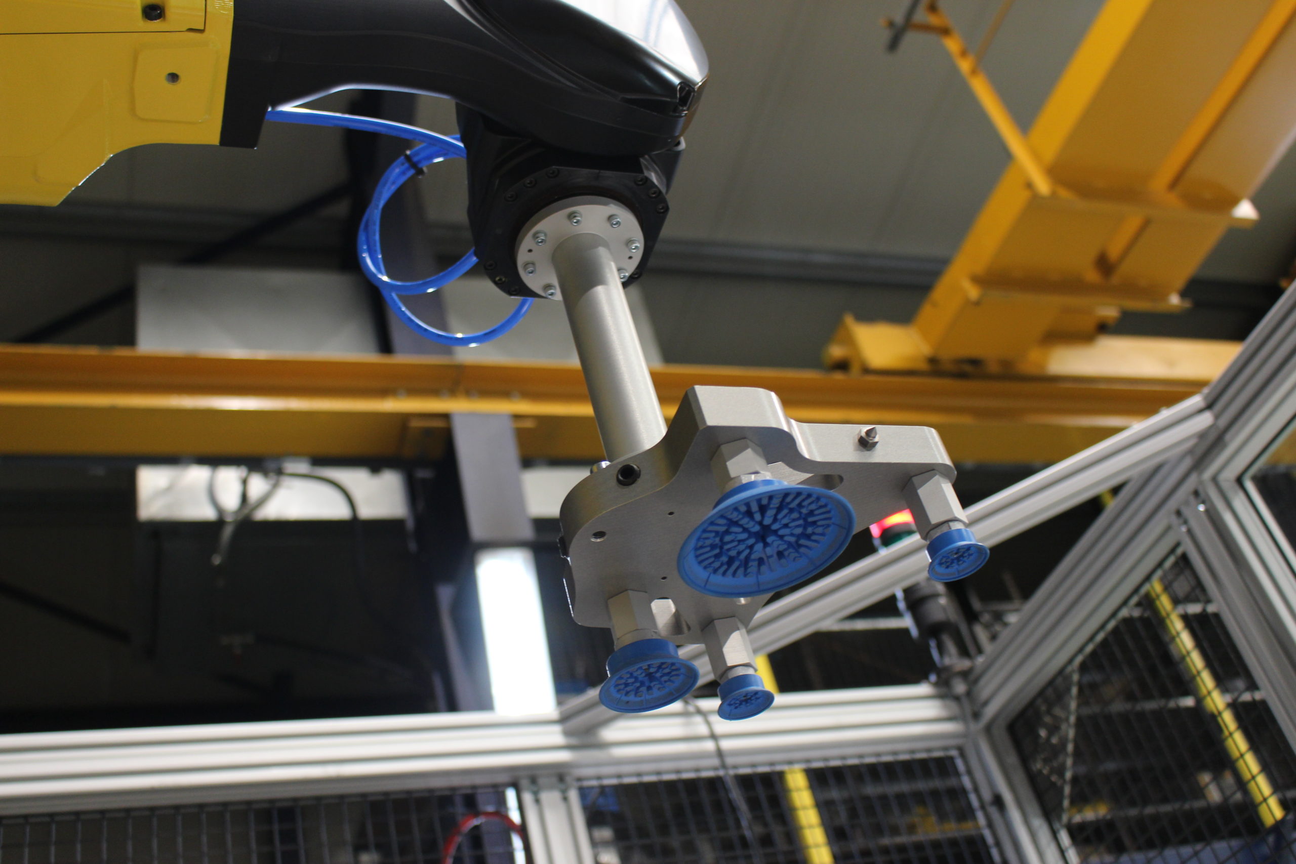 ROBOTCEL VOOR ULTRAPRECIEZE DICHTING VAN ACCUBOX LAND ROVER